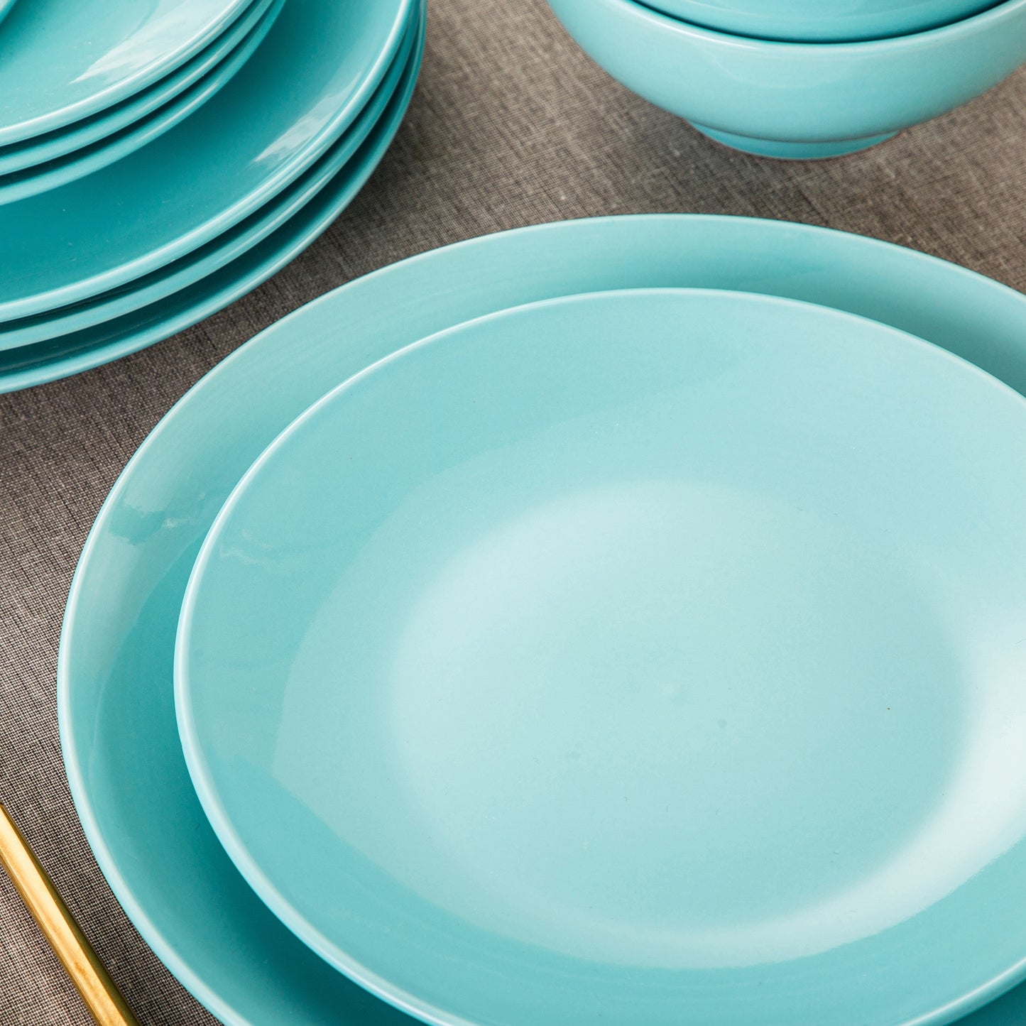 Sweet Geschirrset, hellblau, Porzellan | SPACY HOME