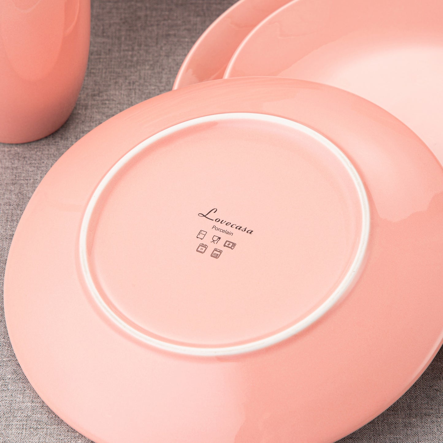 Sweet Geschirrset, rosa, Porzellan | SPACY HOME