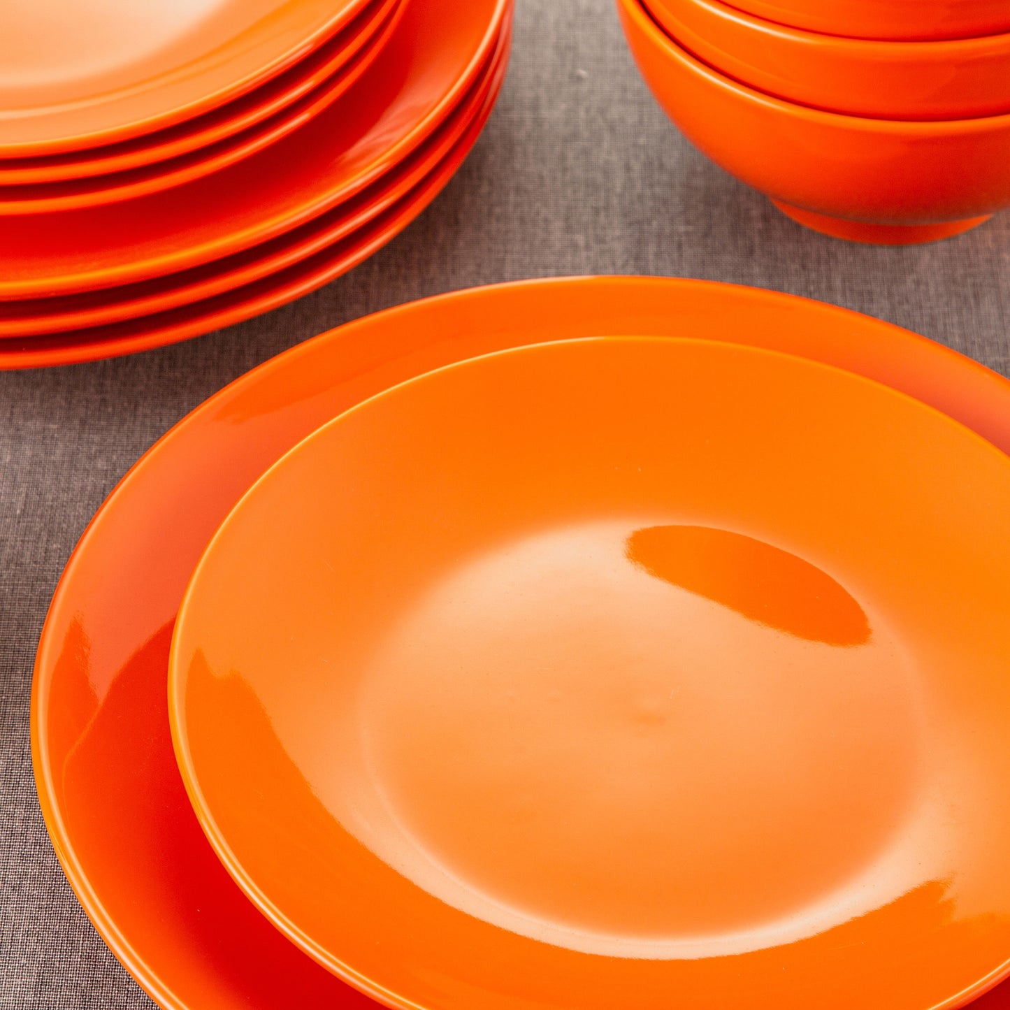 Sweet Geschirrset, orange, Porzellan | SPACY HOME