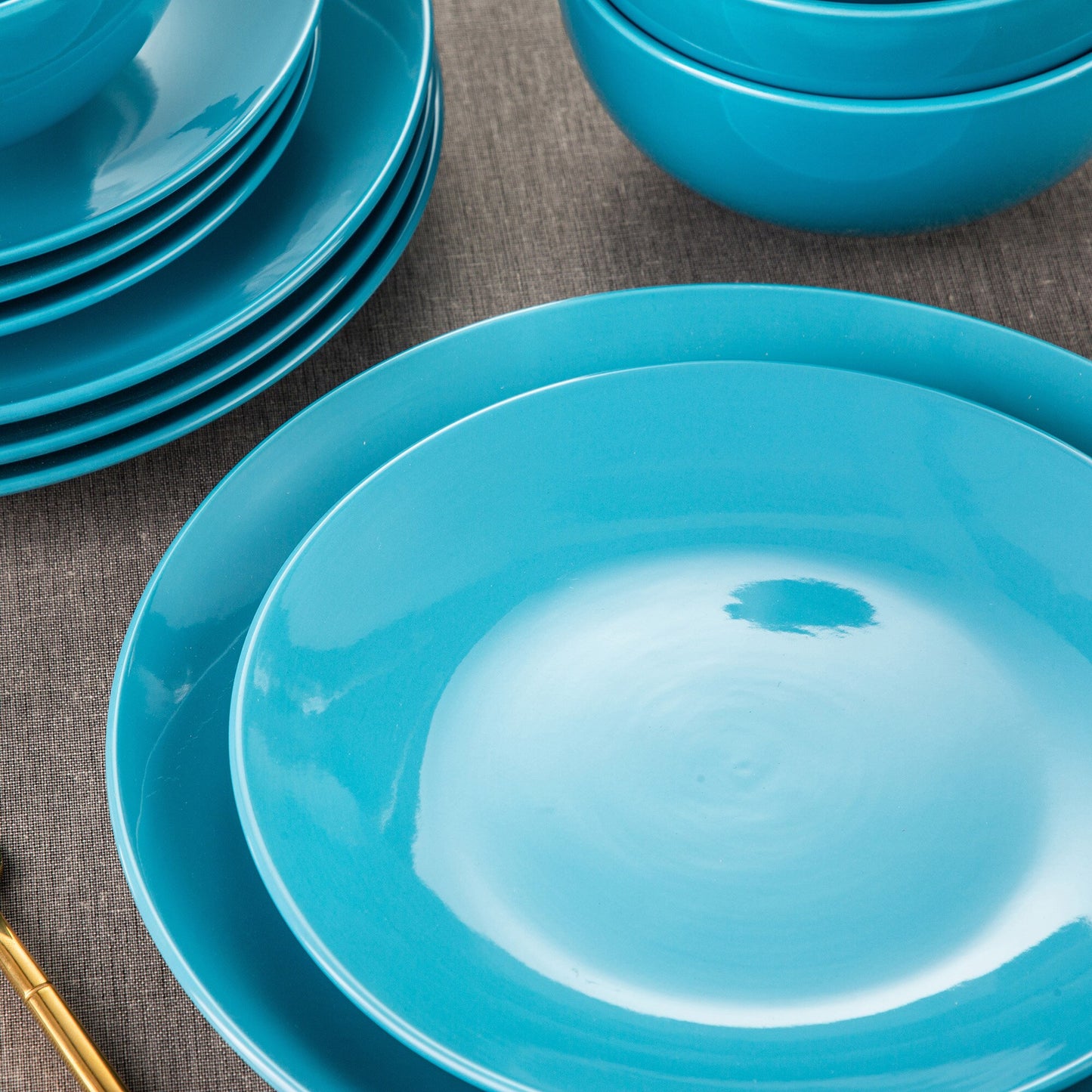 Sweet Geschirrset, blau, Porzellan | SPACY HOME