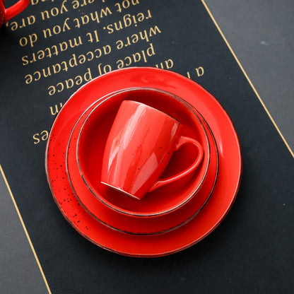 Navia Geschirrset, rot