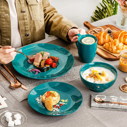 Sweet Geschirrset, dunkelgrün, Porzellan | SPACY HOME